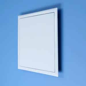 QFIX3030W Inspectieluik, staal, wit