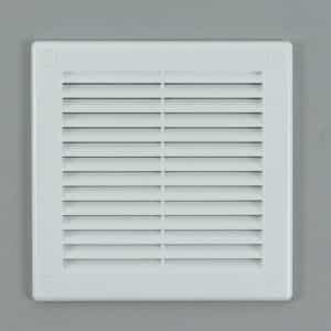 1-1515KW Schoepenrooster, kunststof wit