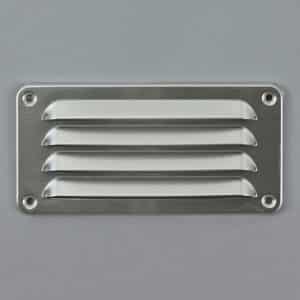 1-1809 Schoepenrooster, aluminium