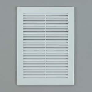 1-1825KW Schoepenrooster, kunststof wit