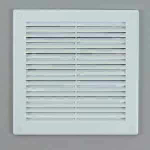 1-2020KW Schoepenrooster, kunststof wit