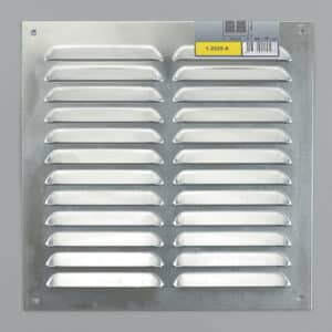 1-2525 Schoepenrooster, aluminium vlak