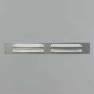 1-3004 Schoepenrooster, aluminium vlak