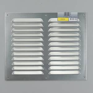 1-3025 Schoepenrooster, aluminium vlak