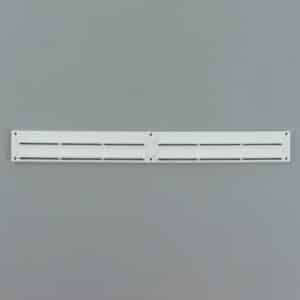 1-3704KW Schoepenrooster, kunststof wit