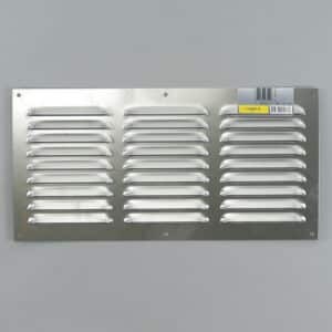 1-4020 Schoepenrooster, aluminium vlak