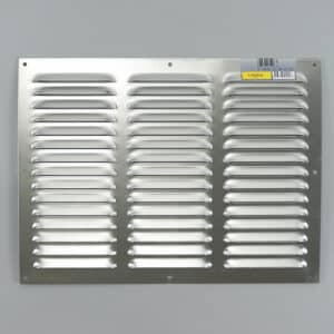 1-4030 Schoepenrooster, aluminium vlak