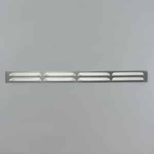 1-5004 Schoepenrooster, aluminium vlak