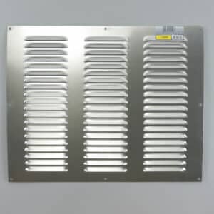 1-5040 Schoepenrooster, aluminium vlak