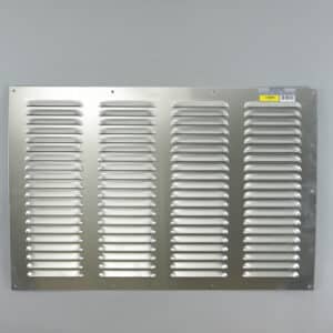 1-6040 Schoepenrooster, aluminium vlak