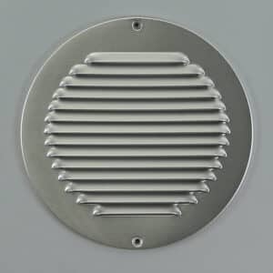 1-R200 Schoepenrooster, rond, aluminium