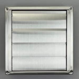 12-5012I Overdrukrooster, buis 125 mm RVS 304