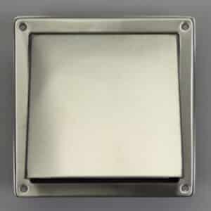 12-5510I Overdrukrooster, buis 100 mm RVS 304