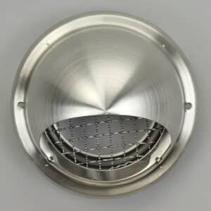 13-5510 Bolrooster, hoge doorlaat, rond, buis 100 mm