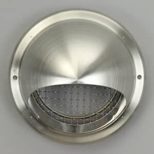 13-5515 Bolrooster, hoge doorlaat, rond, buis 150 mm