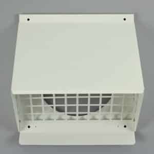 13-6018 Geveldoorvoer, aluminium, buis 160/180 mm