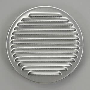 13-TA15 Schoepenrooster, buis 150 mm, aluminium