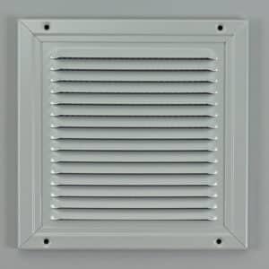 1MGS-2020 Schoepenrooster, aluminium, omkaderd