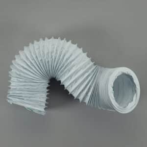 20-K10150 Slang, kunststof, flexibel wit