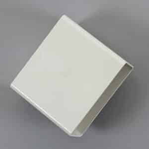 20K11-101 kanaal 110 x 55mm, mof voor platte buis wit