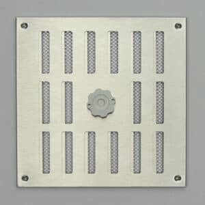 3-2020I Schuifrooster, met vliegengaas RVS 304