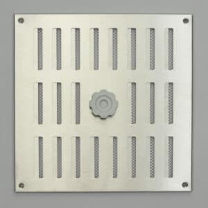 3-2525I Schuifrooster, met vliegengaas RVS 304