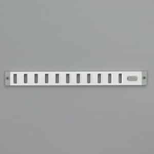 3-3003 Schuifrooster, aluminium 30 mm. hoog