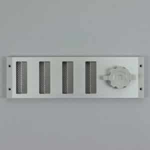 3-3009 Schuifrooster, aluminium 90 mm. hoog