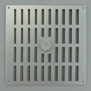 3-3030 Schuifrooster, aluminium met vliegengaas