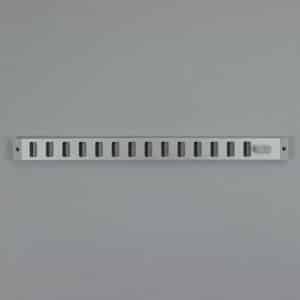 3-3703 Schuifrooster, aluminium 30 mm. hoog