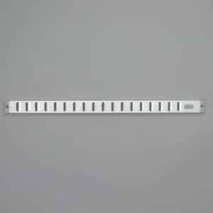 3-4703 Schuifrooster, aluminium 30 mm. hoog