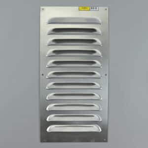 6-2550A Schoepenrooster, aluminium, grote schoep mill-finish