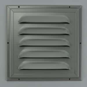 6-3030S Schoepenrooster, opbouw, aluminium, heavy-duty steengrijs, RAL 9007