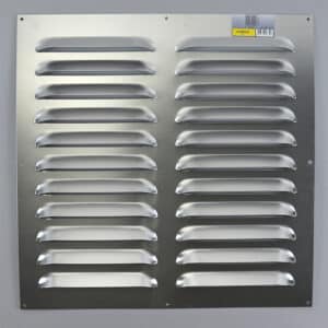 6-5050A Schoepenrooster, aluminium, grote schoep mill-finish