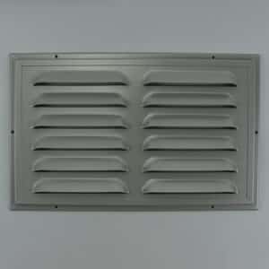 6-5434S Schoepenrooster, opbouw, aluminium, heavy-duty steengrijs, RAL 9007