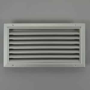 G34-4020 Deurrooster, aluminium