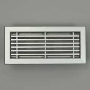 G54FK-2611AA Vloerrooster met volumeregelklep, aluminium geanodiseerd