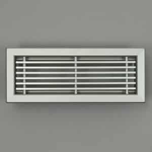 G54FK-3111AA Vloerrooster met volumeregelklep, aluminium geanodiseerd