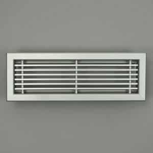 G54FK-3611AA Vloerrooster met volumeregelklep, aluminium geanodiseerd