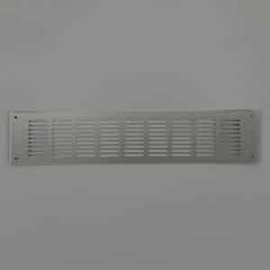 G62-2208 Ventilatieplaat, aluminium, vlak