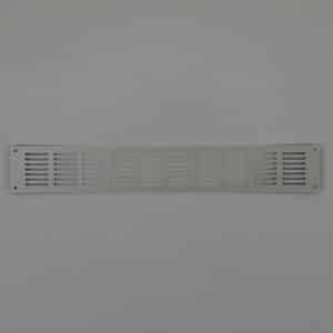 G62-4006 Ventilatieplaat, aluminium, vlak