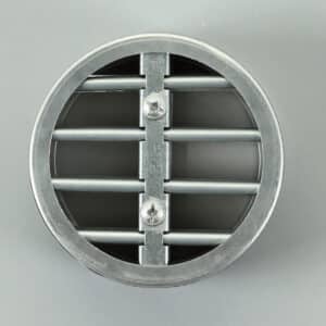 G8HPR-100 Rooster, brandwerend high-performance, rond stalen kader