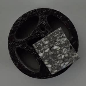 GDR-100 Demper, rond, buis 100 mm zwart